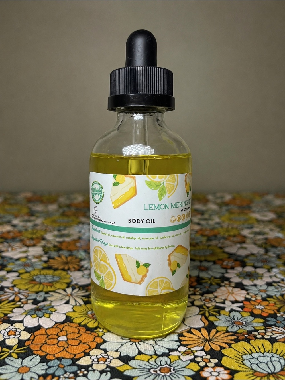 Aminnah/Dillpicky Lemon Meringue Body Oil